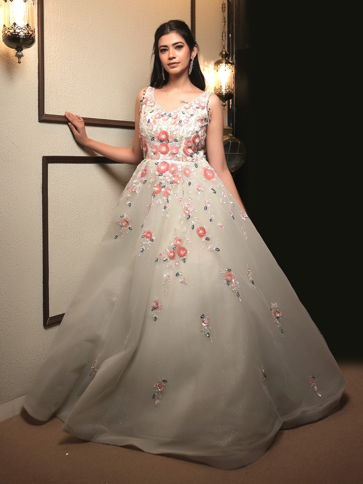 Zoya Lime Indo Western Gown Aishwaryadesigners Zoya Lime Indo Western Gown Aishwaryadesigners