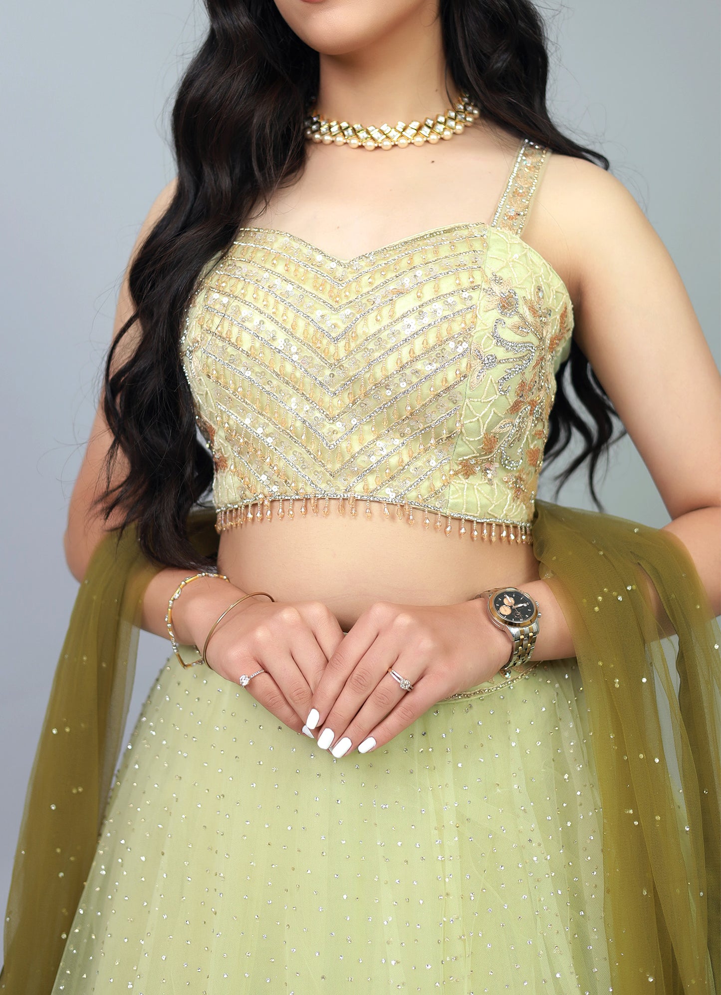 Kashi Designer Croptop