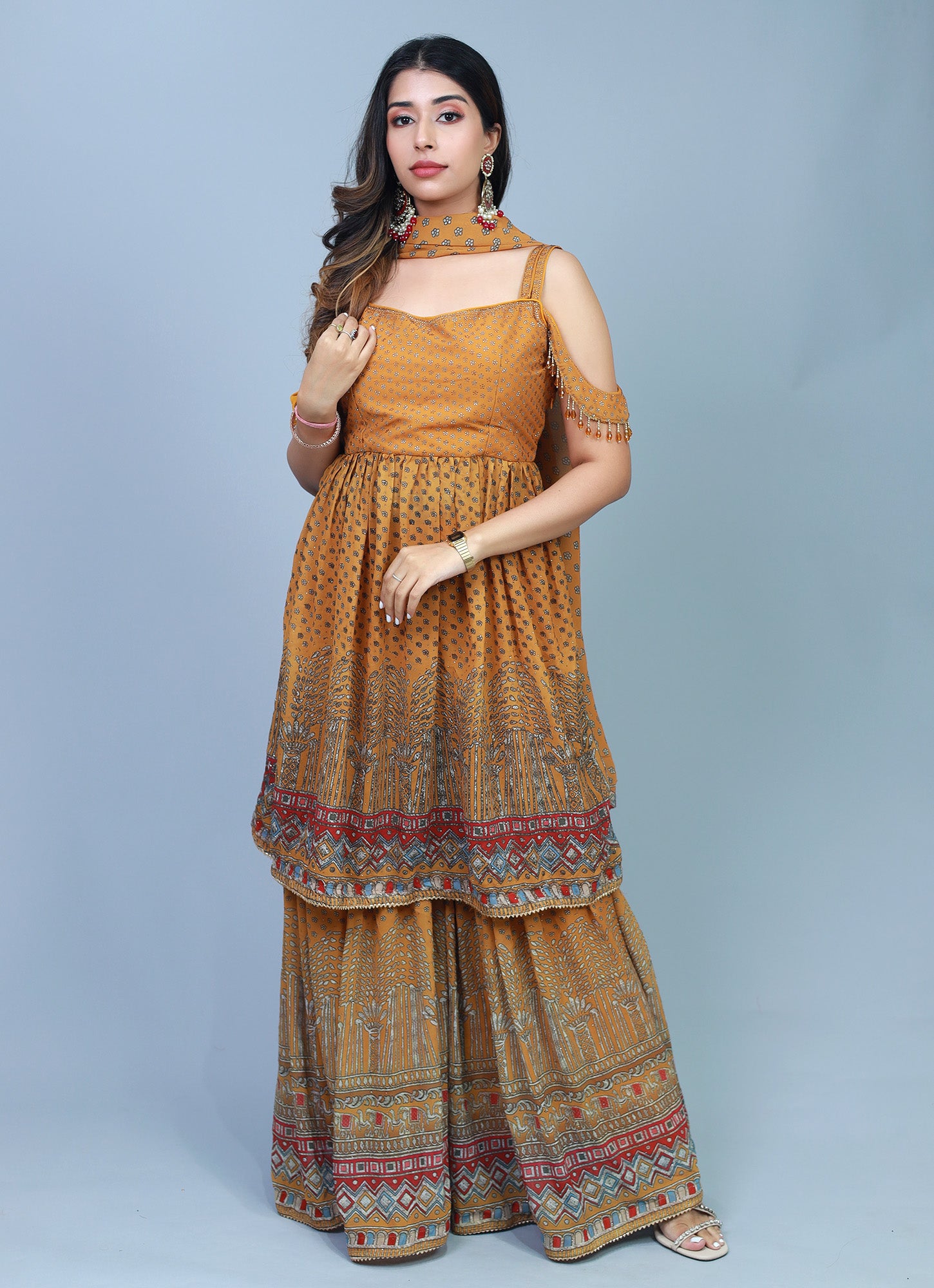 Umbrella Plazo Designs Khule Plazo Suit Lehenga Plazo Ka Design