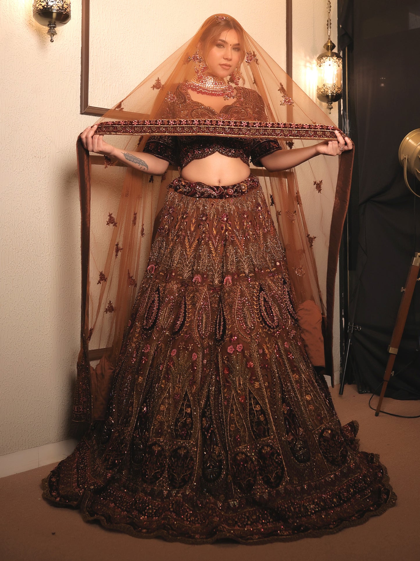 Falguni Heavy Bridal Lehenga